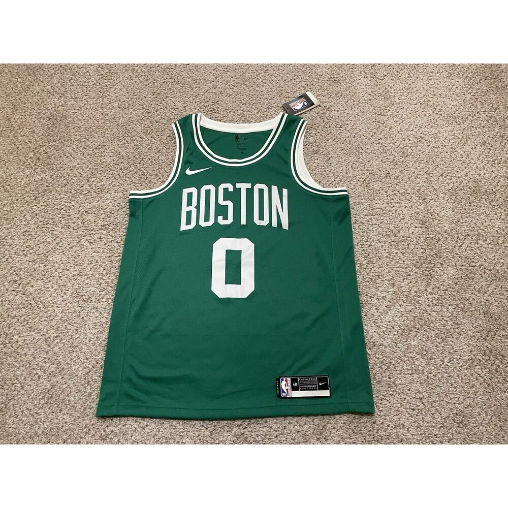 NWT Nike Boston Celtics Jayson Tatum NBA Badketball Jersey Mens Sz 48 L